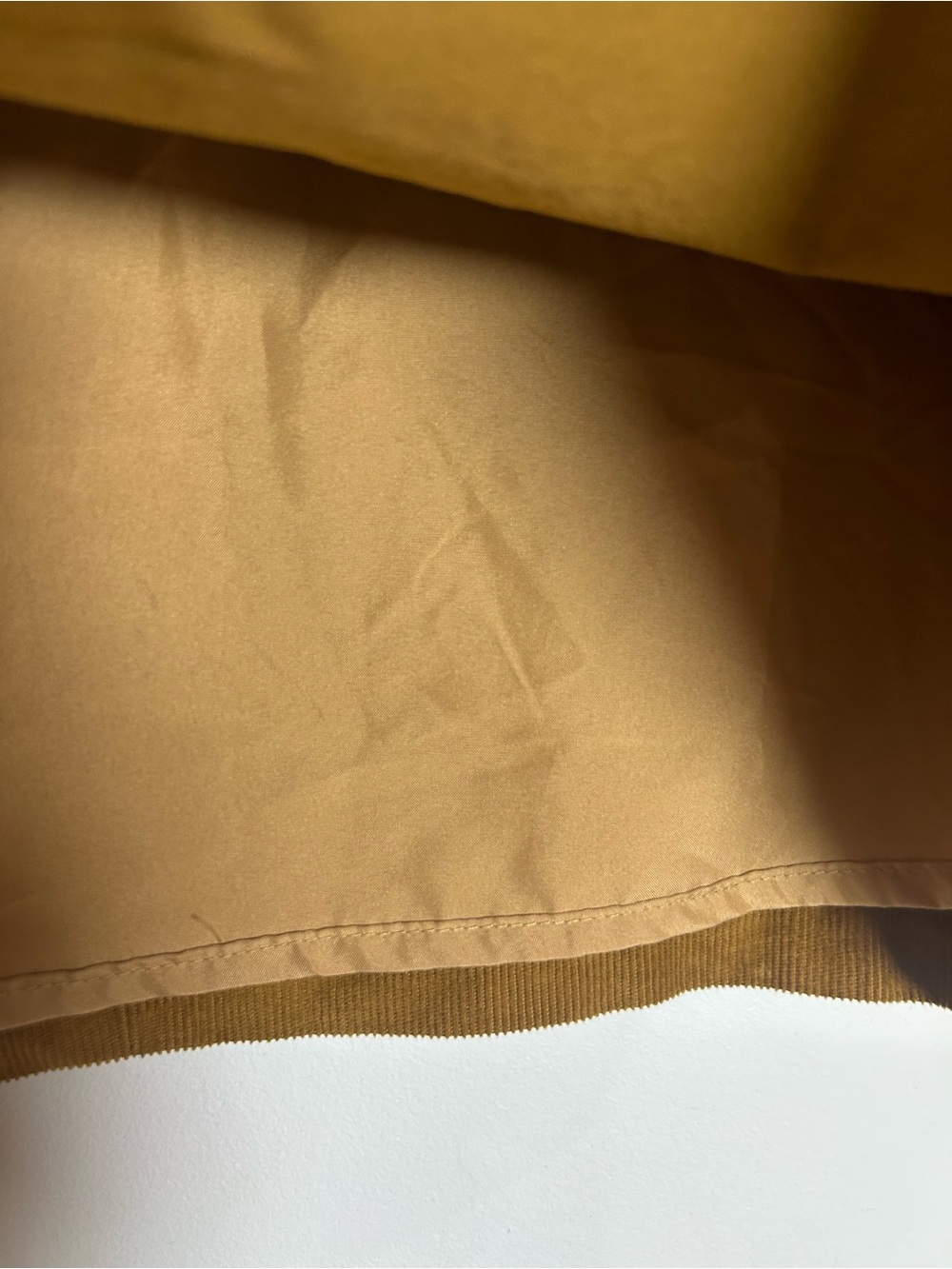 J.Crew Corduroy Skirt Button Front A-Line Mini Women 6 Brown Preppy Academia - Picture 8 of 10